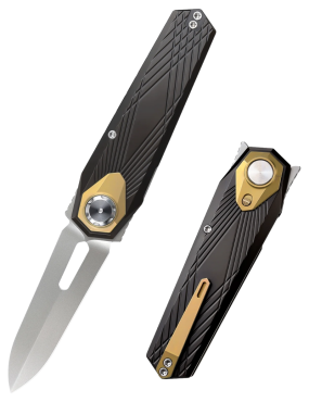 REMETTE RTIP-A Infinite Power M390 | Titanium Anodized Folding Knife