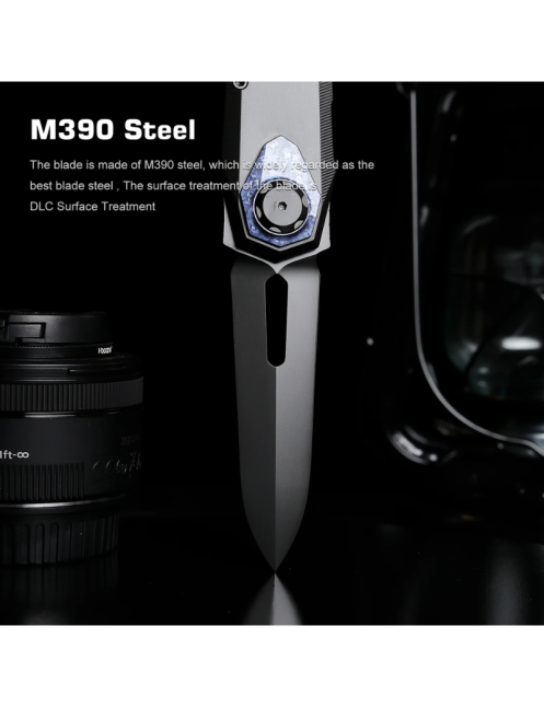 REMETTE RTIP-D Infinite Power M390 | Titanium Folding Knife
