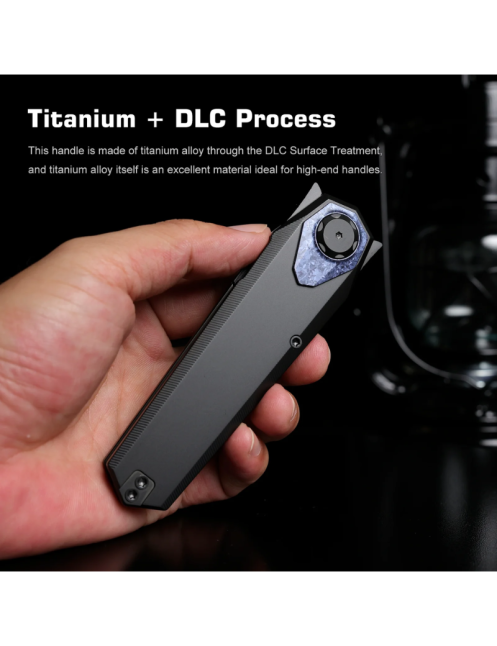 REMETTE RTIP-D Infinite Power M390 | Titanium Folding Knife