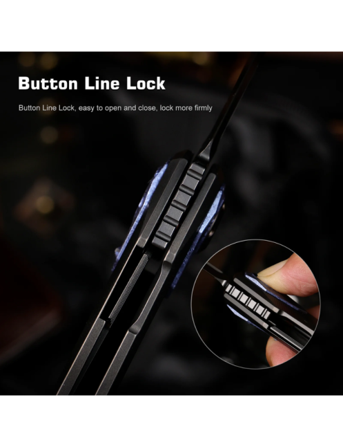 REMETTE RTIP-D Infinite Power M390 | Couteau pliant titane