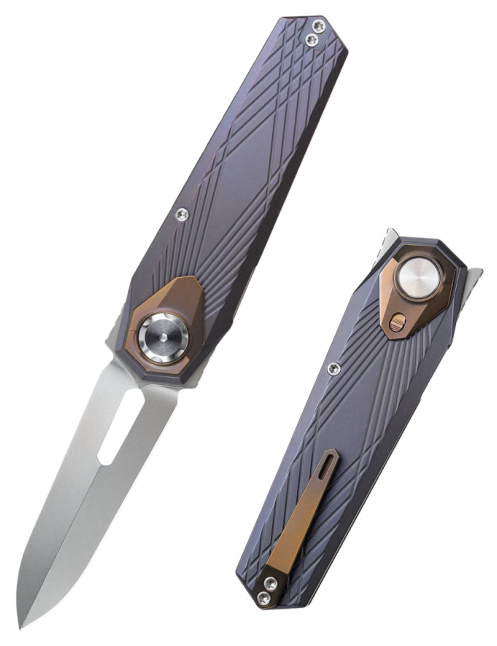 REMETTE RTIP-G Infinite Power M390 | Couteau pliant titane REMETTE RTIP-G Infinite Power M390 | Couteau pliant titane
