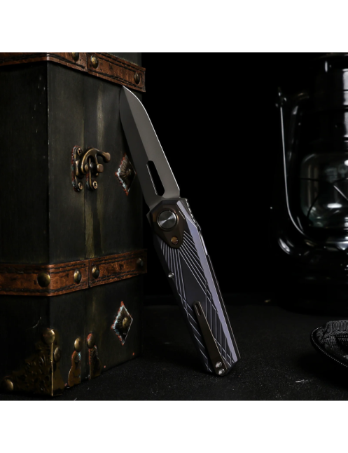 REMETTE RTIP-G Infinite Power M390 | Titanium Folding Knife