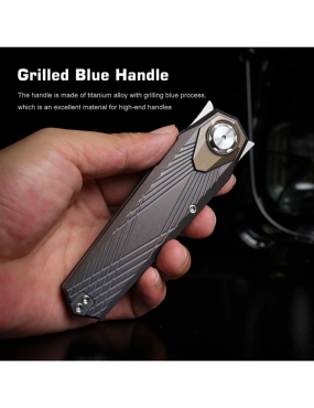 REMETTE RTIP-G Infinite Power M390 | Titanium Folding Knife