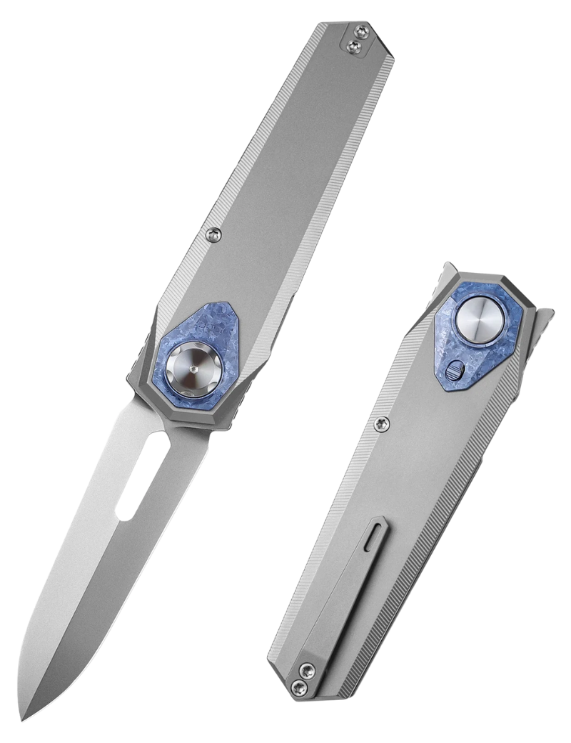 REMETTE RT-Infinite Power Couteau pliant M390 | Titane EDC