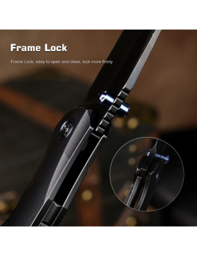 REMETTE RT-CoolWhale Couteau pliant M390 | Titane EDC premium