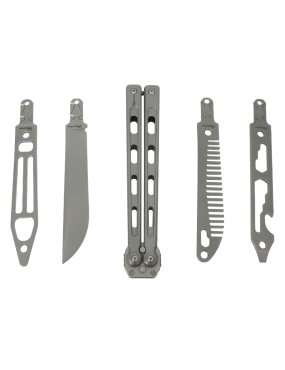MAXKNIVES MK136 Couteau papillon interchangeable | 4 lames