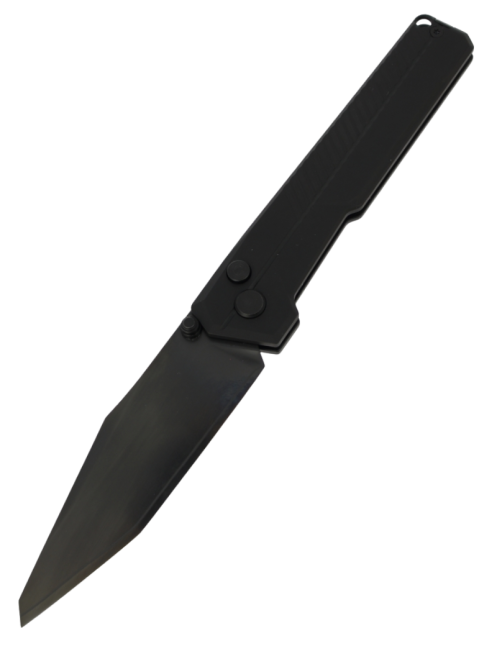 TACRAY TIRAN BLACK Couteau pliant ZDP189 | Carbone EDC premium