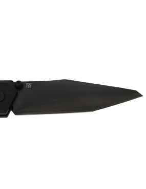 TACRAY TIRAN BLACK Folding Knife ZDP189 | Carbon Fiber EDC