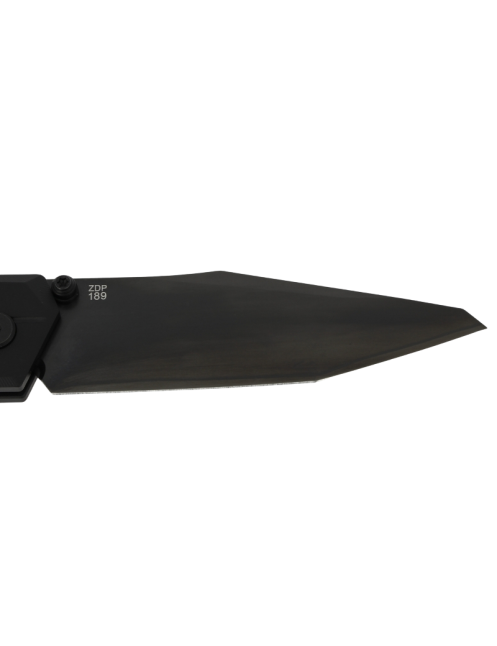 TACRAY TIRAN BLACK Couteau pliant ZDP189 | Carbone EDC premium