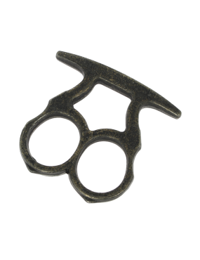 Outil d’impact aluminium noir à pointes | Accessoire EDC léger