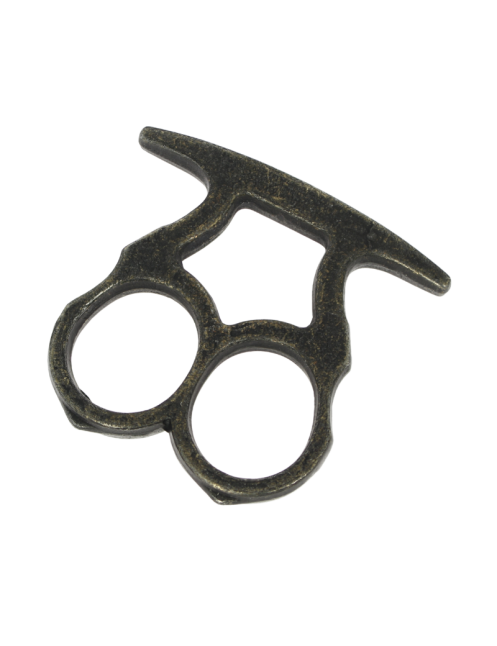 Outil d’impact aluminium noir à pointes | Accessoire EDC léger Outil d’impact aluminium noir à pointes | Accessoire EDC léger