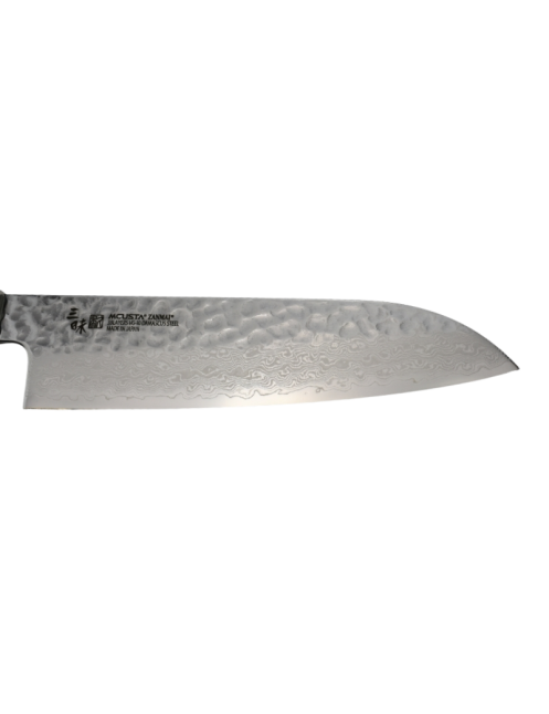 MCUSTA ZSH2B-4003DH – 180mm Santoku Knife with VG10 Damascus Steel Bla