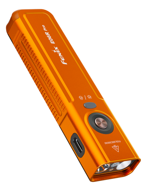 Lampe torche Fenix E06R PRO Orange 1600 lumens