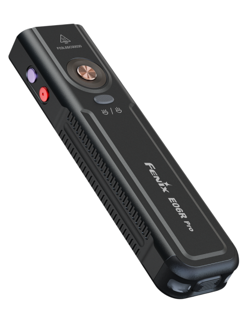 Fenix E06R PRO Black Flashlight 1600 lumens