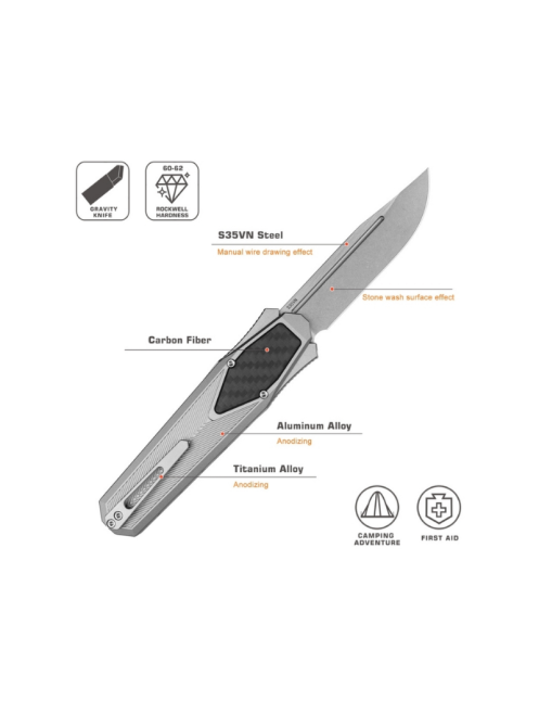 REMETTE ZL103D2 RT-SWORDFISH – OTF Knife
