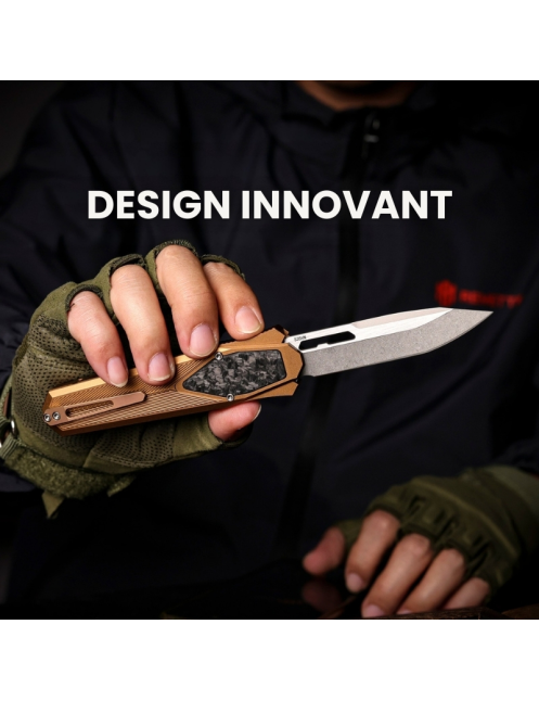REMETTE ZL103D12 RT-SWORDFISH – Couteau OTF