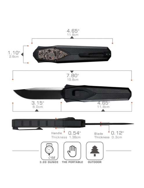 REMETTE ZL103D13 RT-SWORDFISH – OTF Knife