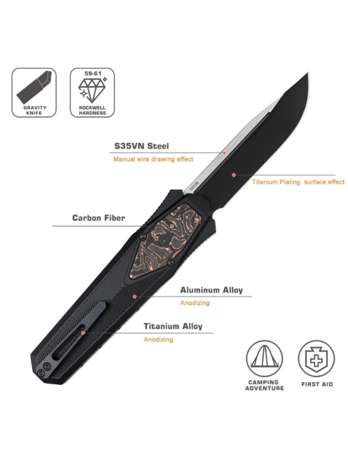 REMETTE ZL103D13 RT-SWORDFISH – OTF Knife