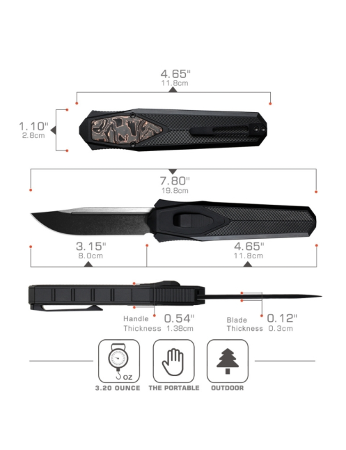 REMETTE ZL103D14 RT-SWORDFISH – OTF Knife