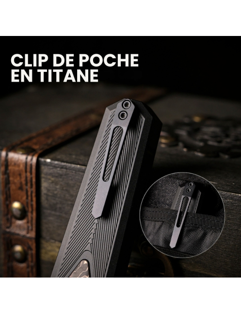 REMETTE ZL103D15 RT-SWORDFISH – Couteau OTF