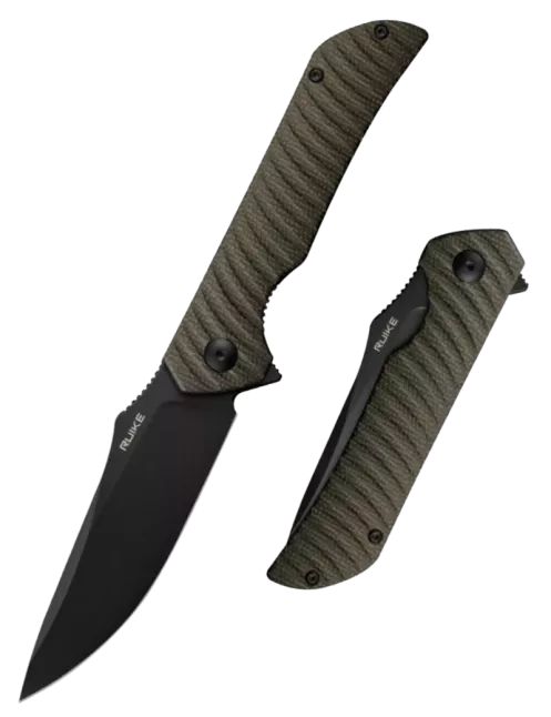 Ruike P123-MB – Couteau pliant EDC Drop Point 14C28N Micarta Ruike P123-MB – Couteau pliant EDC Drop Point 14C28N Micarta