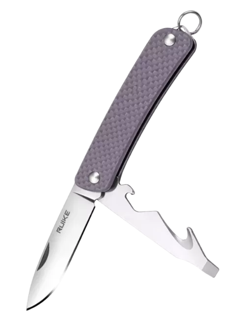 Ruike S11-N Marron – Mini couteau porte-clés 12C27 G10 EDC Ruike S11-N Marron – Mini couteau porte-clés 12C27 G10 EDC