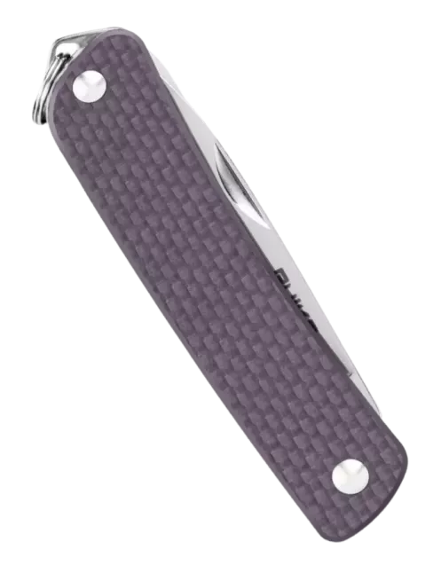 Ruike S11-N Marron – Mini couteau porte-clés 12C27 G10 EDC