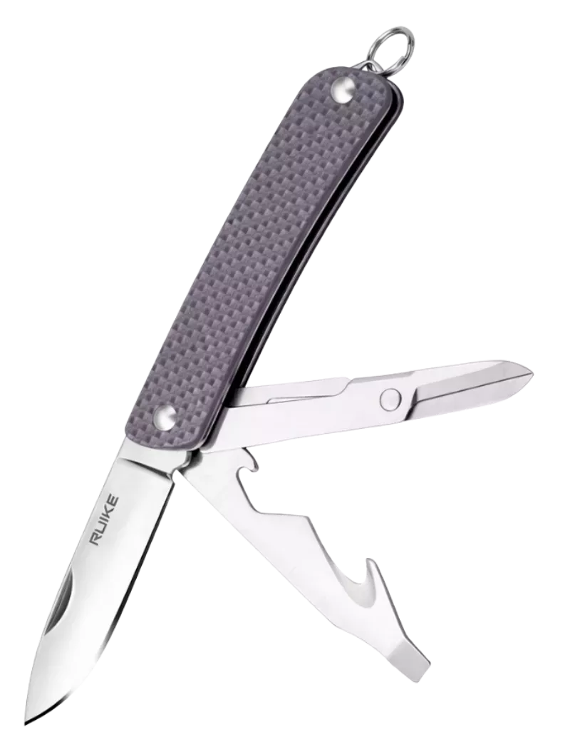 Ruike S31-B Noir – Couteau multifonction compact 12C27 G10 EDC
