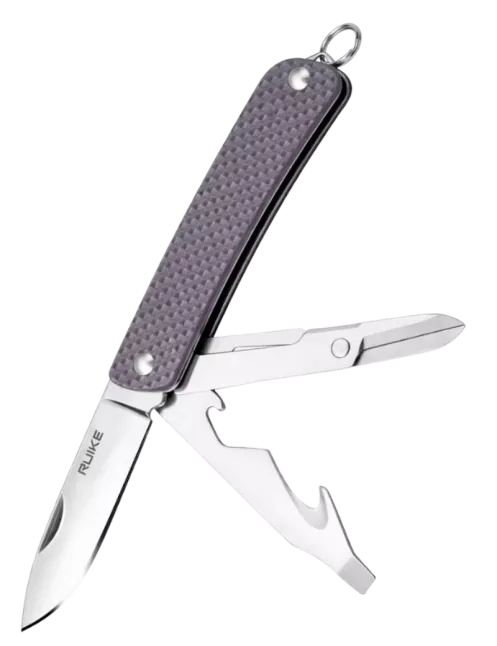 Ruike S31-B Noir – Couteau multifonction compact 12C27 G10 EDC