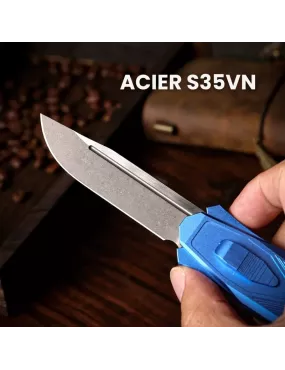 REMETTE RT-Swordfish ZL103D6 – EDC Folding Knife Dagger S35VN Aluminum