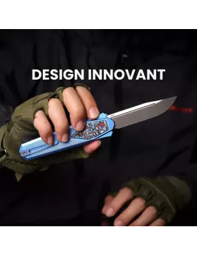 REMETTE RT-Swordfish ZL103D6 – EDC Folding Knife Dagger S35VN Aluminum