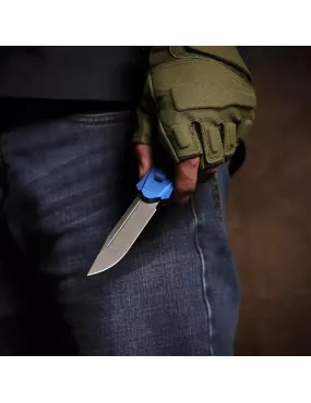 Remette RT-Swordfish ZL103D6 – Couteau pliant EDC Dagger S35VN Alu/Car