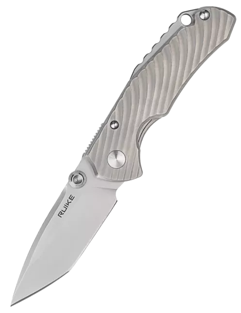 Couteau pliant titane 154CM 164 mm | EDC robuste Couteau pliant titane 154CM 164 mm | EDC robuste