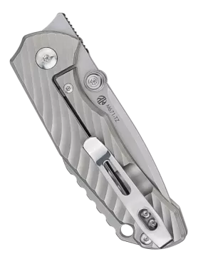 Couteau pliant titane 154CM 164 mm | EDC robuste