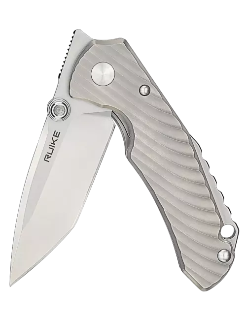 Couteau pliant titane 154CM 164 mm | EDC robuste
