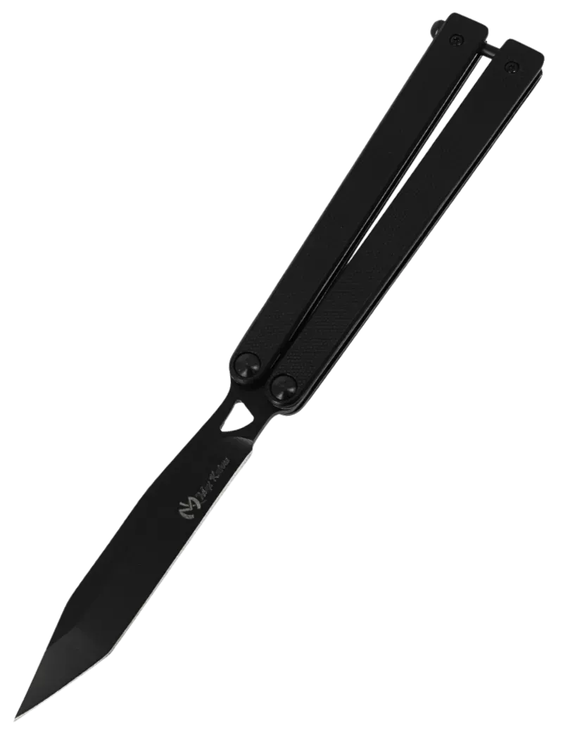 Couteau Papillon Black XML-1750 – Acier Inoxydable, 10,5 cm – Balisong