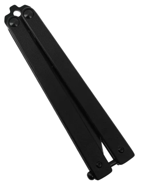 Couteau Papillon Black XML-1750 – Acier Inoxydable, 10,5 cm – Balisong