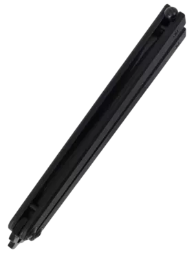 Couteau papillon noir 230 mm | Balisong inox G10