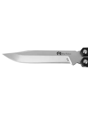 Couteau papillon D2 108 mm | Balisong clip point alu
