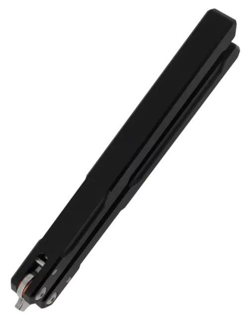 Tanto butterfly knife | Stainless & aluminum balisong 108mm