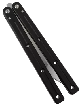 Couteau papillon D2 Tanto | Balisong alu 108 mm – Europe