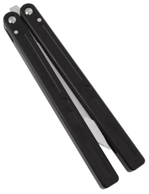 Couteau papillon D2 Tanto | Balisong alu 108 mm – Europe
