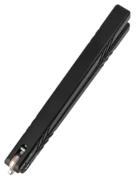 Couteau papillon D2 Tanto | Balisong alu 108 mm