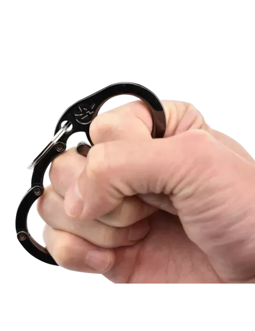 Accessoire pliant métal compact noir | EDC design