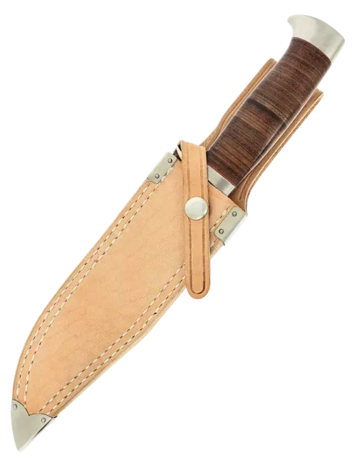 Couteau fixe 273 mm cuir | Rock Creek KH2511
