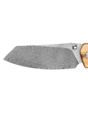 Bestechman Cicada’s Wing BMK06-W-2 – Couteau pliant damas olivier
