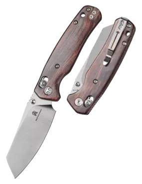 Bestechman Cicada’s Wing BMK06-W-3 – Couteau pliant Desert Ironwood