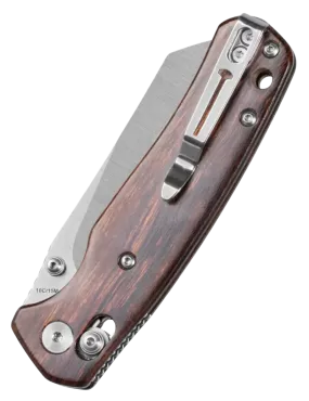 Bestechman Cicada’s Wing BMK06-W-3 Folding Knife Desert Ironwood
