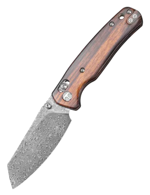 Bestechman Cicada’s Wing BMK06-W-4 – Couteau pliant damas Desert Iron
