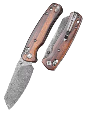 Bestechman Cicada’s Wing BMK06-W-4 – Couteau pliant damas Desert Iron